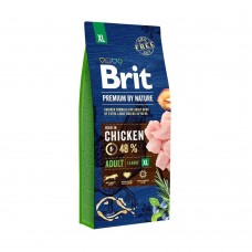 Brit Premium Adult XL корм для взрослых собак гигантских пород, 15 кг